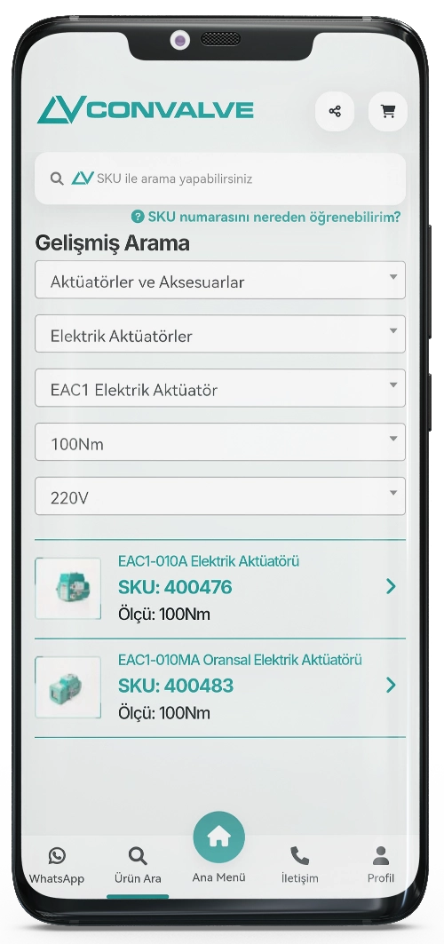 Convalve Mobil App