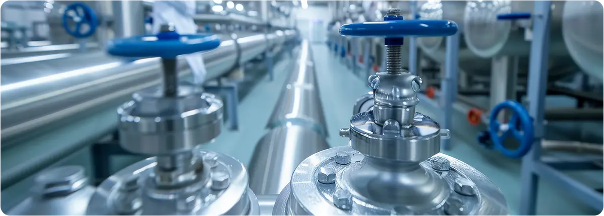 Süt Endüstrisinde Kullanılan Vanalar